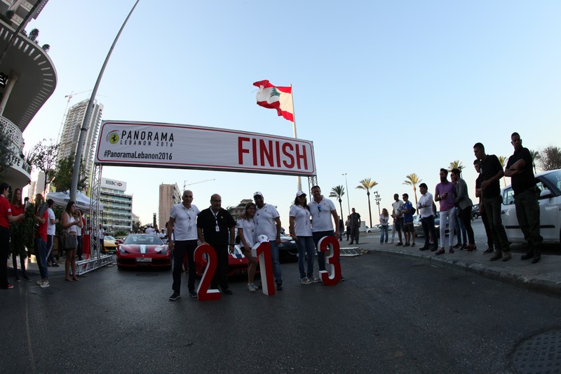 Ferrari Panorama Lebanon 2016 Ride